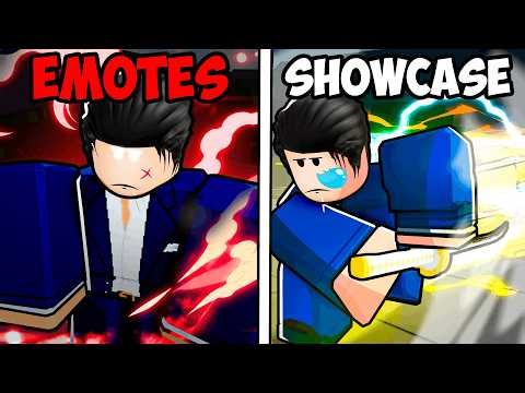 EVERY NEW EMOTE + BONUS FEATURES in The Strongest Battlegrounds UPDATE