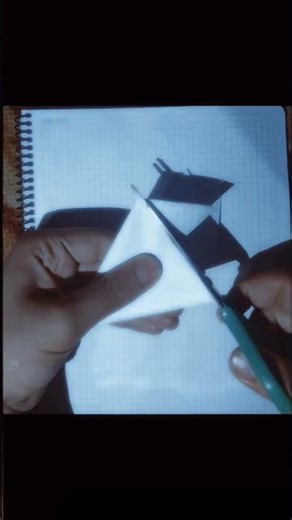 snowflake making tutorial ✨️❄️ #snowflakes #snow #tutorial