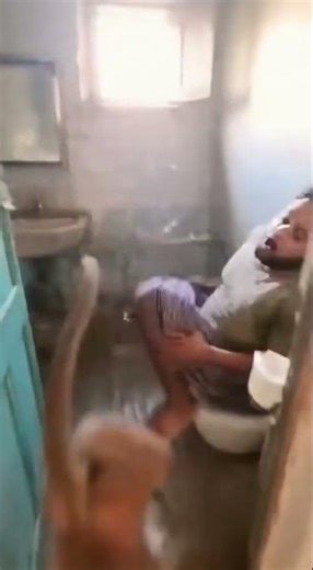 Monkey Chaos in Bathroom | Kya Scene Tha! 🐶😱