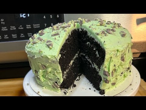 Mint Chocolate Chip Cake