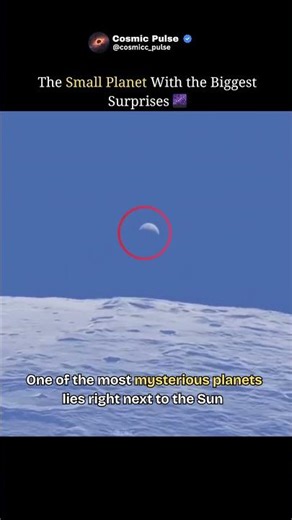 The Smallest Planet Has the Biggest Surprises! #shorts #trending #viral #space #planet #moon #cosmos