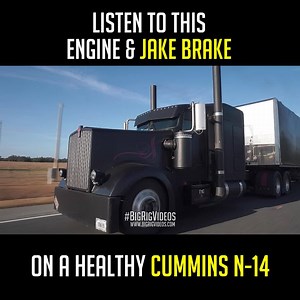 252K views · 5K reactions | Have a listen to the engine and jake brake on this N14 owned by James Symonette of Open Deck Logistics. Watch the whole video here - https://youtu.be/QwpvOFvB9Uw | Big Rig Videos | Facebook