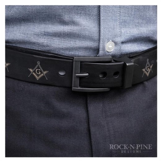 Masonic Belt Square and Compass Lodge Member Gift Custom Freemason Belt With Metal Buckle Options - Etsy Canada