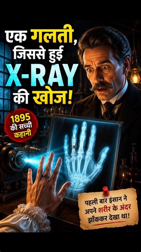 X-Ray Ki Khoj Kaise Hui? Ek Galti Ne Badal Di Duniya 😱
