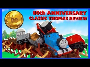Thomas Trackmaster Motorized 80th Anniversary Classic Thomas and James REVIEW