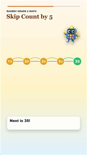 Skip Counting by 5 Practice ⏭️ 2nd Grade Solve Along