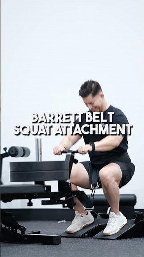 Barrett Belt Squat Apex Bench Attachment By The Tib Bar Guy x Dr. Dave Strength