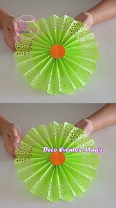 26K views · 150 reactions |  Cómo hacer rosetones de papel para tu fiesta de Halloween?   How to make paper rosettes for your Halloween party? Decoración de Halloween con rosetones de papel ✨  Halloween decoration with paper rosettes #familycelebrations #halloweencostume #diy #decoration #DecoEventosMagic | Deco Eventos Magic | Facebook