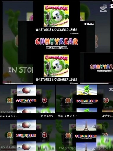 5 Gummy bear scans by Matthew B and Gummy Alex and Me