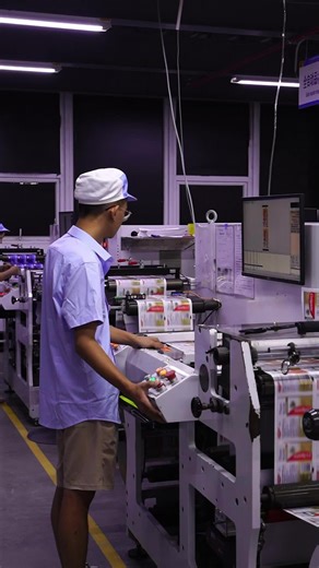 Effortless label printing-contact us today!🤗#labelsticker #customized #label #printing #oem