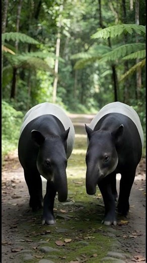 Rare Animals Tapir Explained #wildlife
