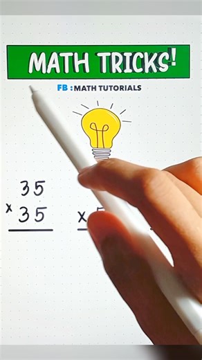 8.6K views · 163 reactions | Math tricks‼️ #MathViral #mathtrick #Math #mathviral #teachergon #mathmadeeasy #mathteachergon #mathhack #mathreview #mathtutorial #maths #akositeachergon #mathhacks #mathematics #viral #fbreels | Math Tutorials | Facebook