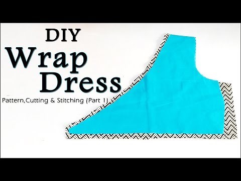 DIY Wrap Dress | How to make Wrap Dress (Easy Way Step by Step Method)
