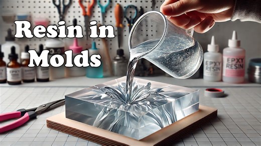 The magic of casting UV epoxy resin molds