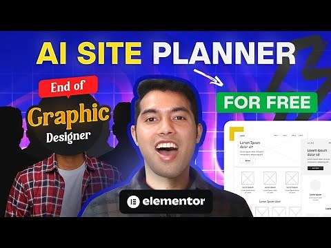 Elementor AI Generates Sitemaps & Wireframes in Minutes – For FREE! 😍