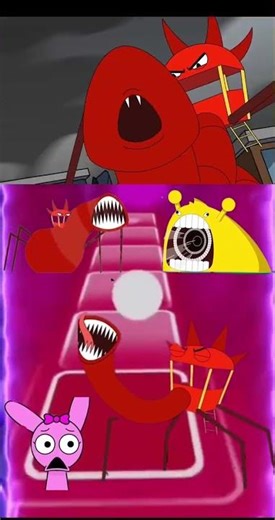 SIMON GIGANTIC EATER vs SLIDE EATER / Tiles Hop song COFFIN DANCE