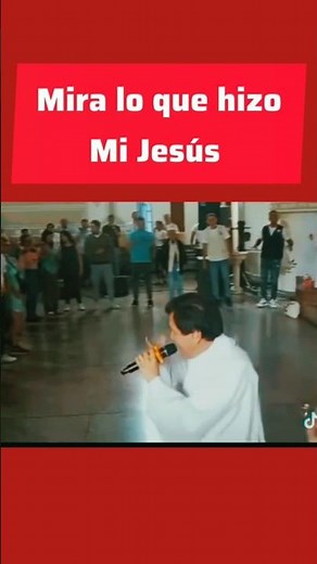Mira lo que hizo mi Jesús #amén #diosesbueno #padreangelespinozadelosmonteros #catolico