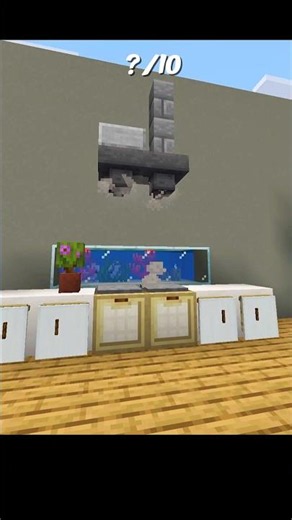 Minecraft kitchen aquarium 🐠tutorial 🤯💥#shorts #minecraft #minecrafttutorial #gaming #minecraftbuild