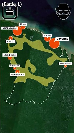 Géographie de la Guyane - PARTIE 1