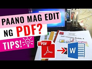PAANO MAG EDIT NG PDF - SUPER EASY & FREE