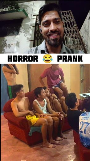 Horror prank 🤣 #viral #shorts #comedy #reaction