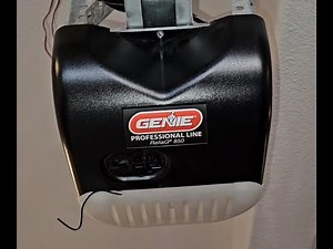 DIY How To Fix Genie Garage Door That Sputters or Stops in Pauses | Bad Encoder