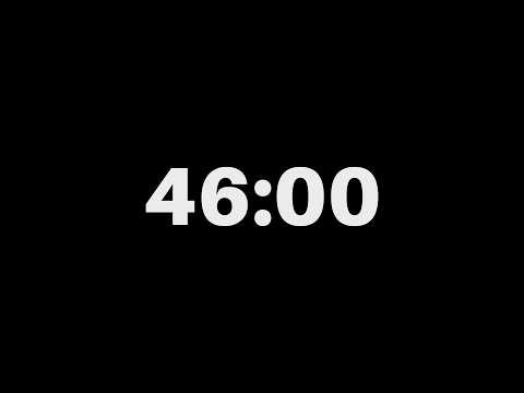 46 Minute Study Countdown Timer | To [00:00]