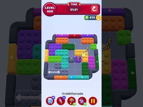 Color Block Jam Level 408 Solution Walkthrough