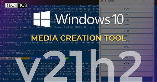 Download Windows 10 November 2021 (21H2) Update Using Media Creation Tool