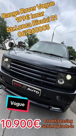 Range Rover Vogue 2006 44 gaz și instalație de gaz la Vogue Auto