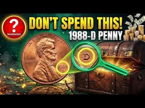 Could Your 1988-D Lincoln Penny Be Valuable? Here's How to Tell!