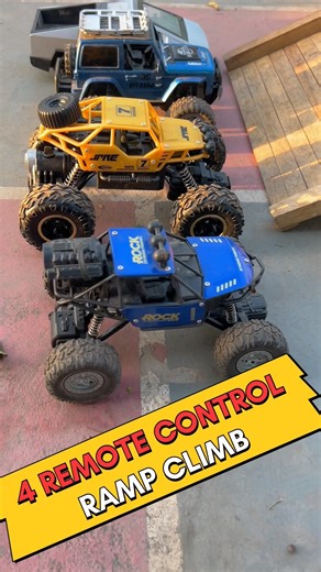 4 Remote Control Car Ramp Climb #shorts #remotecontrolcar #shortsfeed