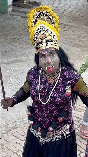 Duggu and Akku dar gaye kali mata se 🙏🏻🤣