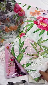 Swiss Lawn 3 PCS Suit Price:3650/- Fixed With 250/- Delivery Charges Apply Fixed Rate For Booking And Details please contact us at 923122354695 Fabrice swiss Lawn Dupatta organza Ready To Wear Swiss Lawn Trouser Front lenght 40 Front width 30 | Ever Best Collection