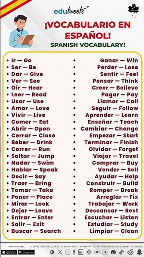 📚 Learn the most common Spanish verbs and start building real conversations from day one 🇪🇸✨