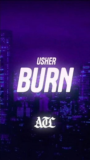 Usher - Burn (Lyrics)