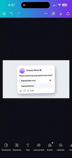 How to design social media post mockup UI using Canva