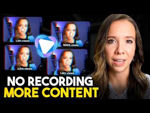 How I Create 70+ Videos a Month Without Ever Touching a Camera