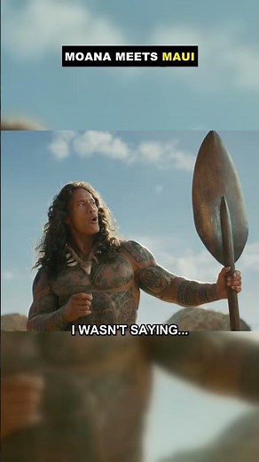 Moana Meets Maui for the First Time | Moana (2026) Live-Action