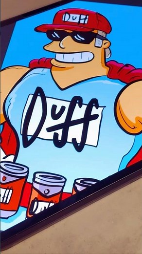 Drawing Duffman from The Simpsons in 40 Seconds 💥🍺