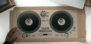 Pizza Hut is turning its delivery boxes into playable turntables