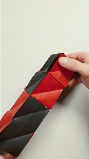 Easy Paper Cube Tutorial🧊/ Fold a Perfect Paper Cube#shortvideo #paper #papercraft