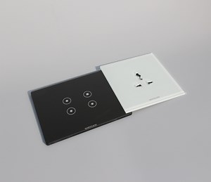 [Hot Item] Custom Touch Panel Cover Tempered Glass for Smart Light Switch
