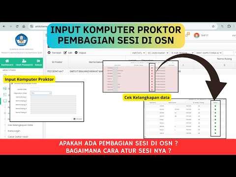 OSN PROCTOR COMPUTER INPUT | IS THERE A SESSION DIVISION IN OSN?