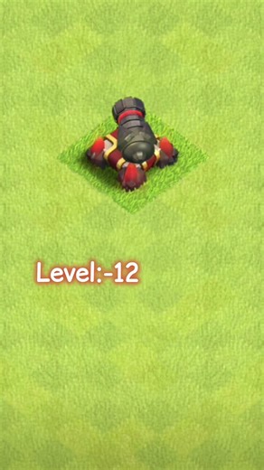 Cannon Level 1 to Max Upgrade | Clash of Clans #shorts #coc #clashofclans