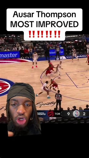 Ausar Thompson most improved he looks crazy in pre season #ausarthompson #detroitpistons #cadecunningham #jalenduren #nbapreseason
