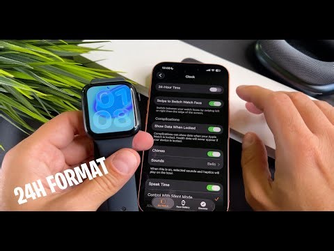 How to Change Time Format on Apple Watch SE 3 - 24h / Military Time