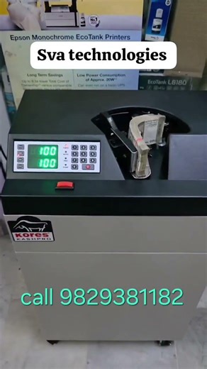 Save money everyday with our cash Counting machine