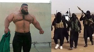 Instagram: el "Hulk" iraní se unirá al ejército para combatir al Estado Islámico