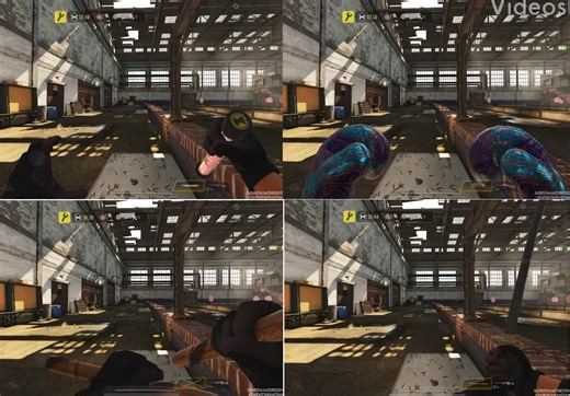 Comparison of melee movement speeds (kali sticks, prizefighters, knife, katana)